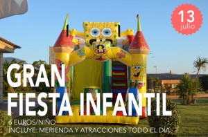 Gran Fiesta Infantil en Restaurante Lugar - domingo 13 julio